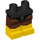 LEGO Black Black Vulcan Minifigure Hips and Legs (3815 / 36836)