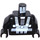 LEGO Schwarz Blacktron Reissue Minifigur Torso (973)