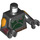 LEGO Black Boba Fett Minifig Torso (973 / 76382)