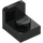 LEGO Black Bracket 1 x 1 with 1 x 1 Plate Up (36840)