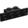 LEGO Noir Support 1 x 2 - 1 x 4 avec coins carrés (2436)