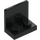 LEGO Black Bracket 1 x 2 - 2 x 2 Up (99207)