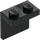 LEGO Noir Support 1 x 2 avec 2 x 2 (21712 / 44728)