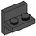 LEGO Schwarz Halterung 1 x 2 mit Vertikale Fliese 2 x 2 (41682)