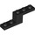 LEGO Black Bracket 1 x 5 x 1.3 (5712)