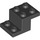 LEGO Sort Beslag 2 x 3 med Plade og Step med Bund Knops Holder (73562)