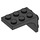 LEGO Black Bracket 3 x 2 with Plate 2 x 2 Downwards (69906)