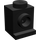 LEGO Schwarz Backstein 1 x 1 mit Scheinwerfer und kein Slot (4070 / 30069)