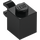 LEGO Noir Brique 1 x 1 avec Clip Horizontal (60476 / 65459)