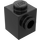 LEGO Black Brick 1 x 1 with Stud on One Side (87087)