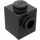 LEGO Schwarz Backstein 1 x 1 mit Stud auf Eins Seite (87087)