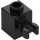 LEGO Black Brick 1 x 1 with Vertical Clip (&#039;U&#039; Clip, Solid Stud) (30241 / 60475)