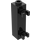 LEGO Noir Brique 1 x 1 x 3 avec Verticale Clips (Goujon creux) (42944 / 60583)
