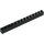 LEGO Sort Klods 1 x 14 med Channel (4217)