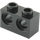 LEGO Black Brick 1 x 2 with 2 Holes (32000)