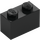 LEGO Black Brick 1 x 2 with Bottom Tube (3004 / 93792)