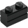 LEGO Black Brick 1 x 2 with Embossed Bricks (98283)