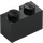 LEGO Black Brick 1 x 2 with Groove (4216)