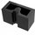 LEGO Black Brick 1 x 2 with Groove (4216)