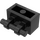 LEGO Noir Brique 1 x 2 avec Manipuler (30236)