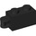 LEGO Noir Brique 1 x 2 avec Charnière Shaft (Arbre affleurant) (34816)