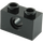 LEGO Black Brick 1 x 2 with Hole (3700)