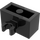 LEGO Black Brick 1 x 2 with Vertical Clip (Open &#039;O&#039; clip) (42925 / 95820)