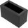 LEGO Noir Brique 1 x 2 sans tube à l&#039;intérieur (3065 / 35743)