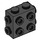 LEGO Schwarz Backstein 1 x 2 x 1.6 mit Seite und Ende Bolzen (67329)