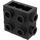 LEGO Noir Brique 1 x 2 x 1.6 avec Côté et Fin Goujons (67329)