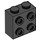 LEGO Noir Brique 1 x 2 x 1.6 avec Goujons sur Une Côté (1939 / 22885)