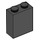 LEGO Black Brick 1 x 2 x 2 with Inside Stud Holder (3245)