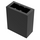 LEGO Black Brick 1 x 2 x 2 with Inside Stud Holder (3245)