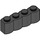 LEGO Schwarz Backstein 1 x 4 Log (30137)