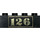 LEGO Black Brick 1 x 4 with &quot;126&quot; (3010)