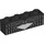 LEGO Black Brick 1 x 4 with Bat tie (3010 / 42218)