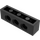 레고 검은색 벽돌 1 x 4 ~와 함께 구멍 (3701)