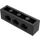 LEGO Zwart Steen 1 x 4 met Gaten (3701)