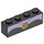 LEGO Black Brick 1 x 4 with Shell Necklace (3010 / 39853)