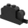 LEGO Black Brick, 1 x 4 x 2 Bell Shape with Headlights