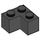 LEGO Black Brick 2 x 2 Corner (2357)