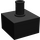 LEGO Noir Brique 2 x 2 Studless avec Verticale Épingle (4729)