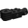 LEGO Noir Brique 2 x 2 avec Essieu Trou, Verticale Charnière Joint, et Fist (47431)