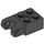 LEGO Black Brick 2 x 2 with Ball Socket and Axlehole (Wide Socket) (92013)