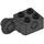 LEGO Black Brick 2 x 2 with Hole, Half Rotation Joint Ball Vertical (48171 / 48454)