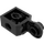 LEGO Schwarz Backstein 2 x 2 mit Loch, Hälfte Rotation Joint Ball Vertikale (48171 / 48454)