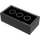 LEGO Zwart Steen 2 x 4 (3001 / 72841)