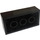 LEGO Black Brick 2 x 4 (Earlier, without Cross Supports) (3001)
