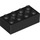 LEGO Black Brick 2 x 4 with Axle Holes (39789)