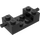 LEGO Zwart Steen 2 x 4 met Uitsparing en Wiel Holders (18892 / 42947)